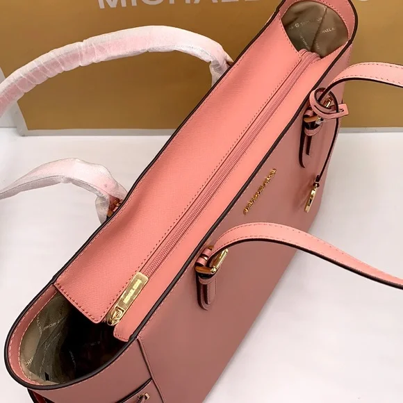 MICHAEL KORS 
Gilly Large Saffiano Leather Tote Bag PRIMROSE COLOR - Picture 8 of 16